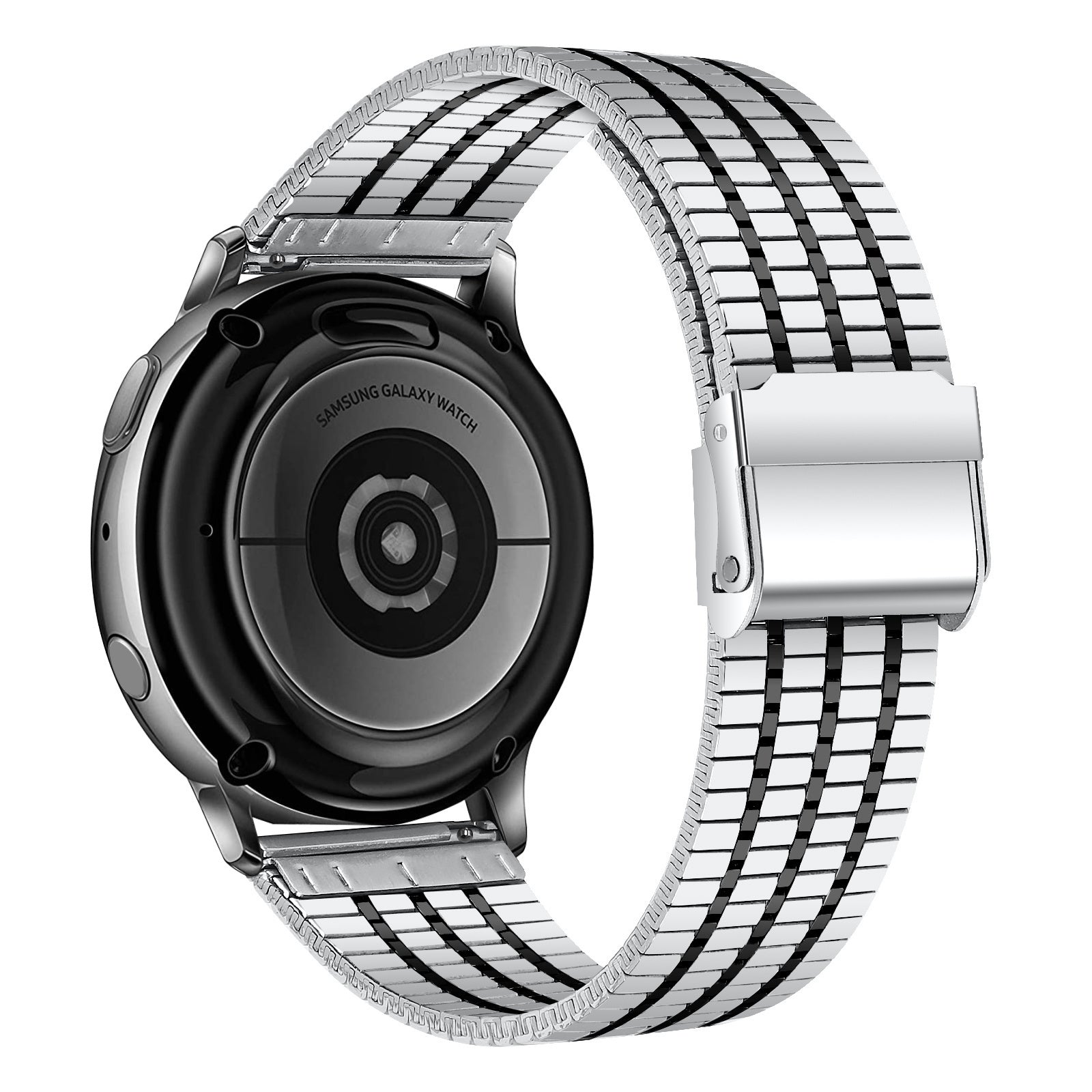 galaxy-watch-3-41mm-edelstahlarmband-silber-schwar