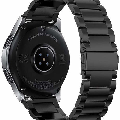 Bracelet acier Garmin Vivoactive 6 (noir)