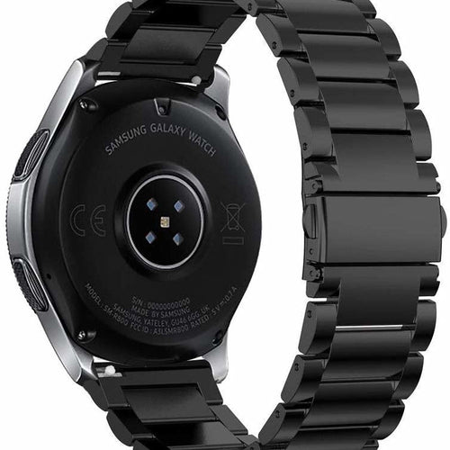 Bracelet acier Garmin Approach S50 (noir)