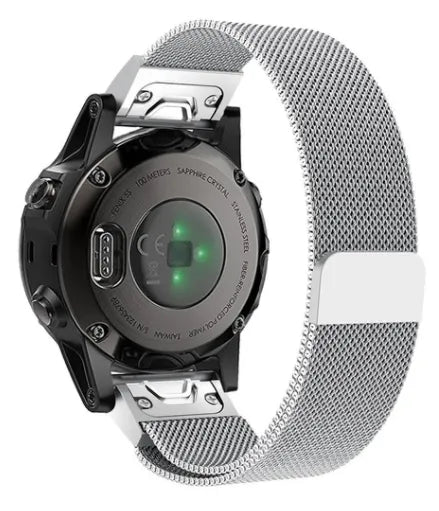 Garmin D2 Delta S Milanese Strap (Silver)
