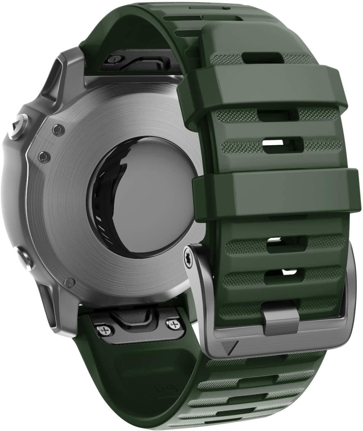Garmin Descent MK1 Silicone Strap (Dark Green)