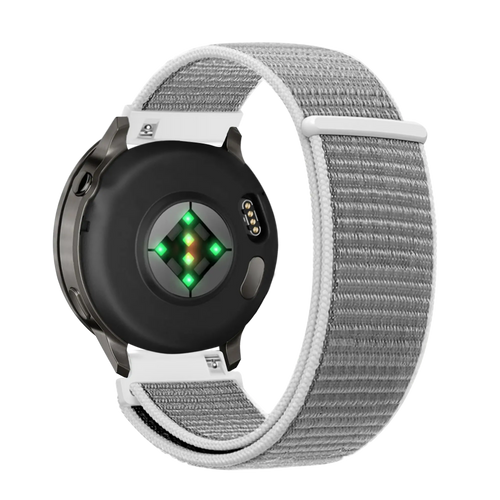 Bandz Bracelet nylon à boucle Garmin Vivoactive 4s (gris)