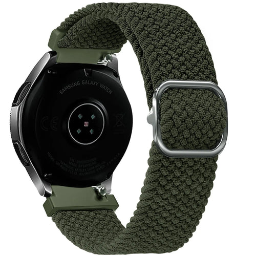 Bracelet tressé ajustable Suunto Nautic S (vert)