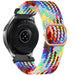 Bracelet montre nylon tissé 20mm - universal (arc-en-ciel)