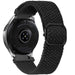 Bracelet montre nylon tissé 20mm - universal (noir)