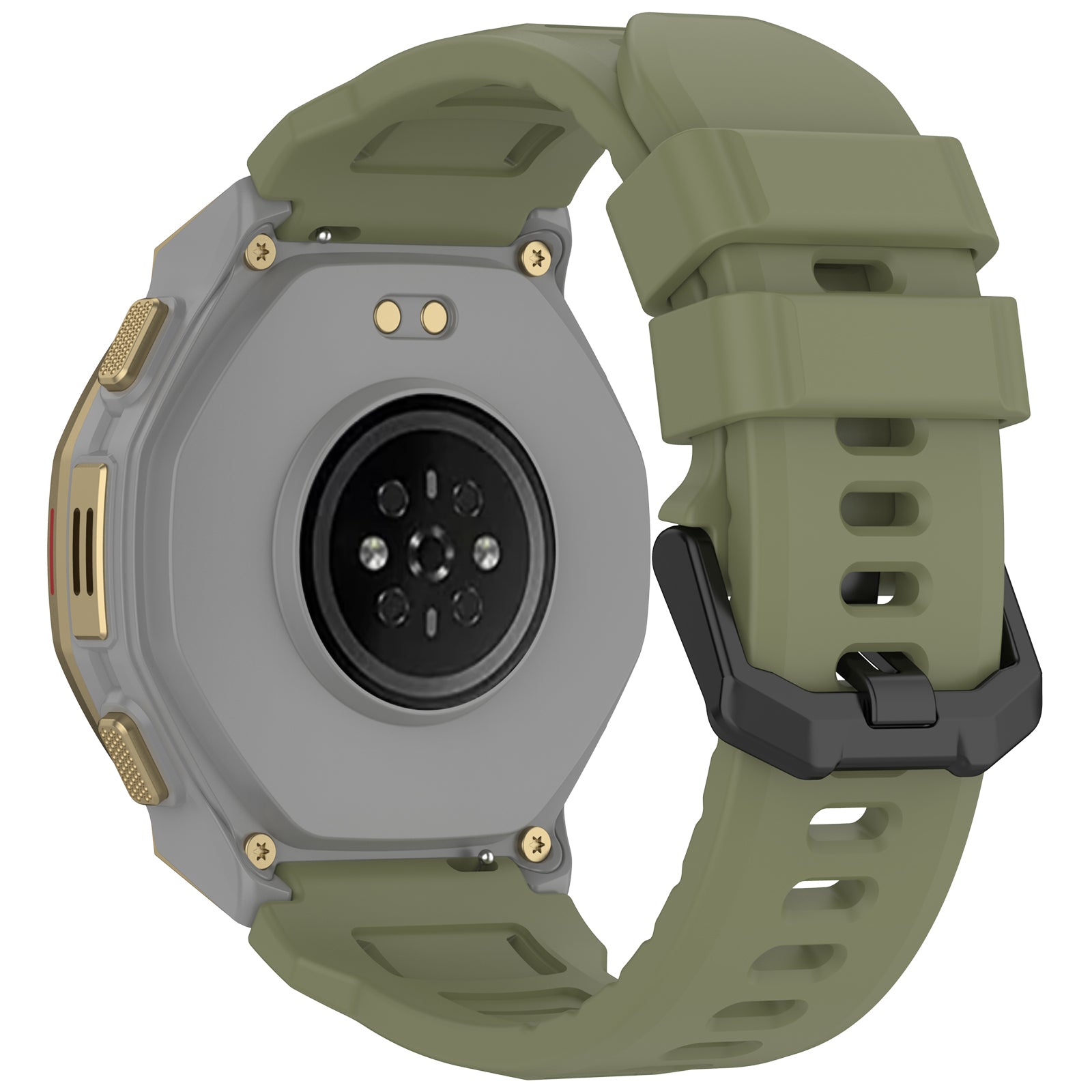 Bracelet silicone Amazfit T-Rex 3 Pro - 44mm (vert)