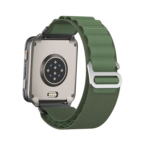 Nomad Bracelet nylon Alpine Coros (vert)