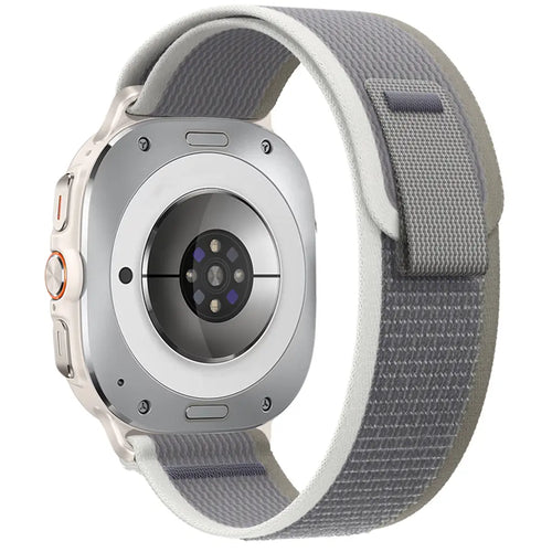 Bracelet nylon trail Samsung Galaxy Watch Ultra 2 (gris)