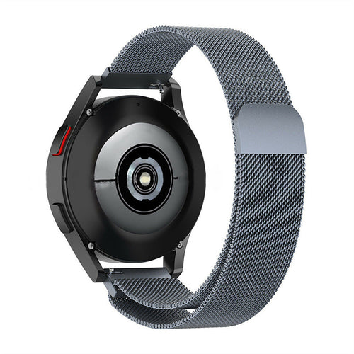 Bracelet milanais Garmin Vivoactive 6 (gris sidéral)