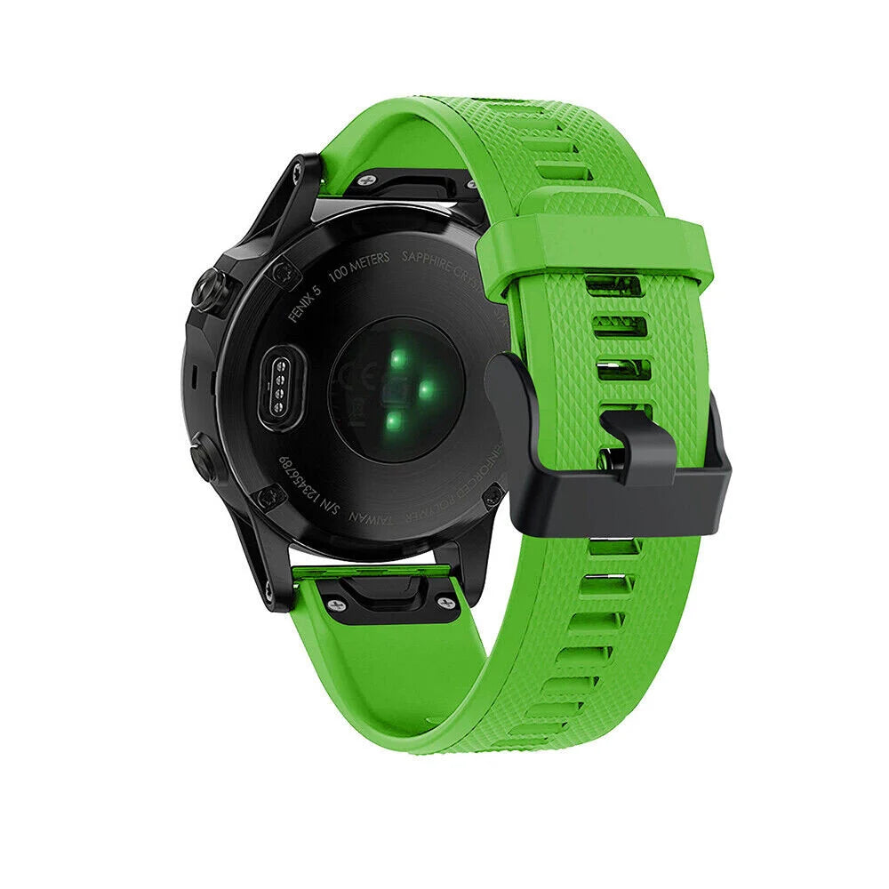 Bracelet silicone Garmin Forerunner 970 (vert)