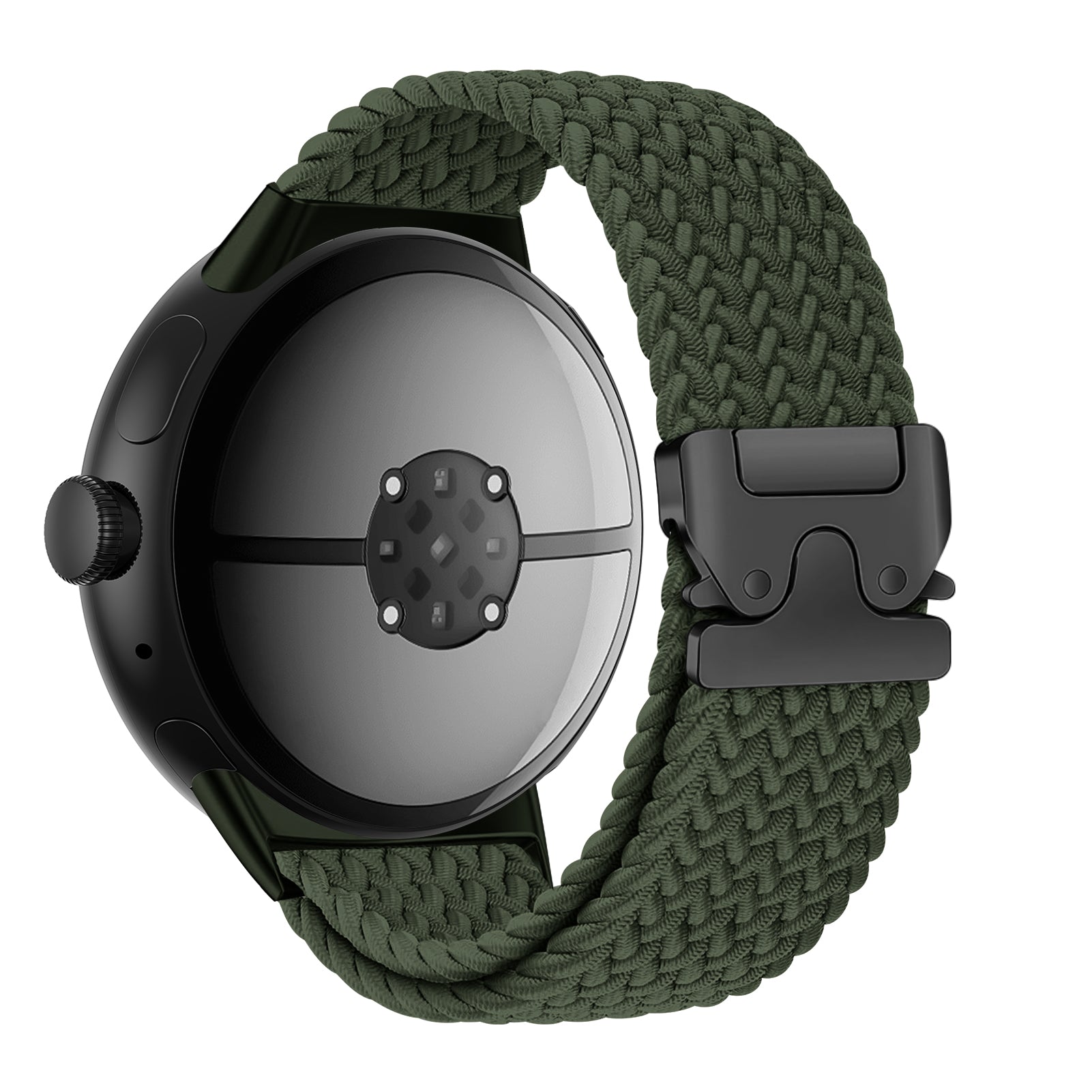 Bracelet tressé à maillons-P Google Pixel Watch 3 - 45mm (vert)