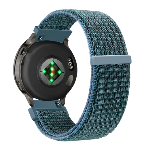 Bandz Bracelet nylon Loop Garmin Vivomove 3s (vert-gris)