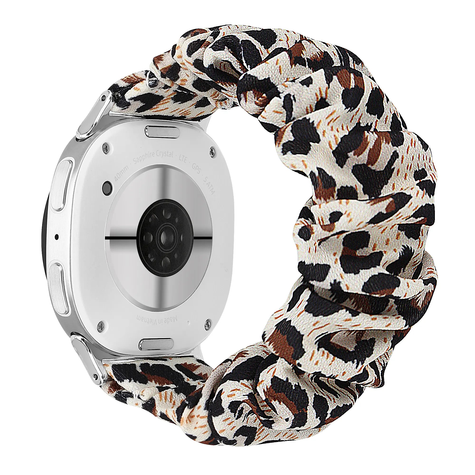 Bracelet élastique Samsung Galaxy Watch 8 - 40mm (léopard)