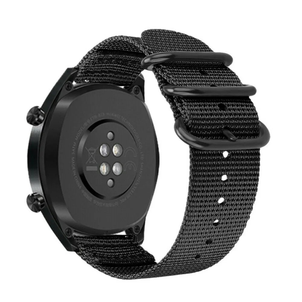 Bracelet nylon à boucle Suunto Nautic S (noir)