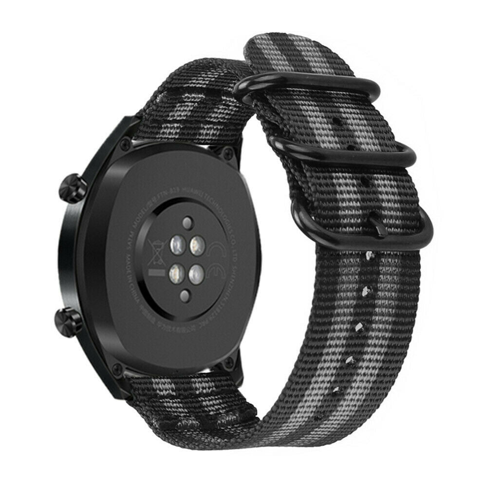 Bracelet nylon avec boucle Xiaomi Watch 2 Pro (noir/gris)