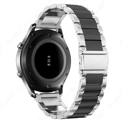 Bracelet acier Amazfit GTR Mini (argent/noir)