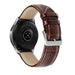 Bracelet montre cuir de crocodile granulaire 22mm - universel (marron)