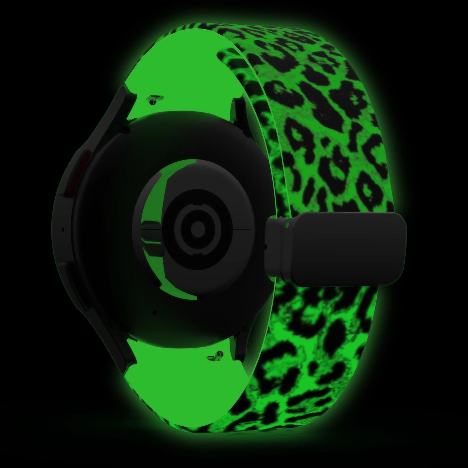 Luminous Leopard Samsung Galaxy Watch 5 44mm Magnetic Strap