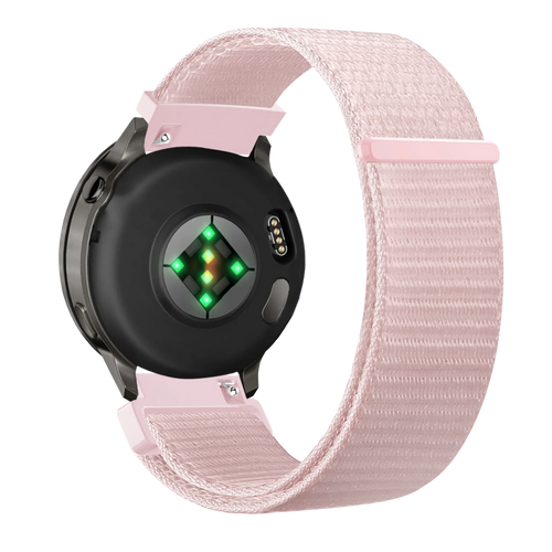 Bandz Bracelet nylon Loop Garmin Forerunner 245 (rose clair)