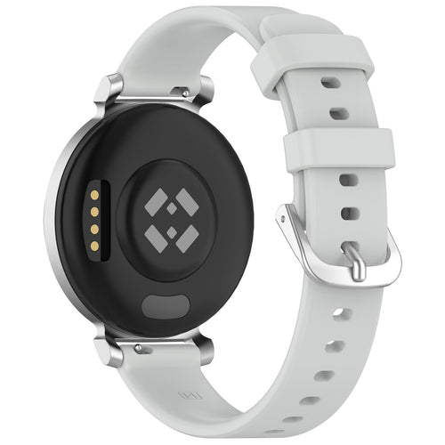 Bracelet silicone classique Zenwatch Lily (gris clair)