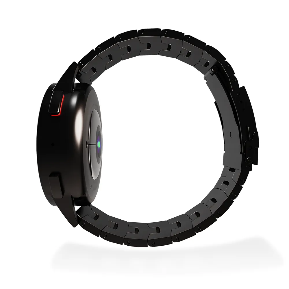Bracelet titane grain Suunto Nautic S (noir)