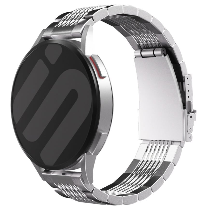 Bracelet luxe à maillons acier Huawei Watch Ultimate (argent)