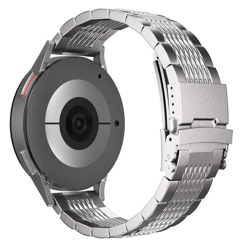 Bracelet luxe à maillons acier Amazfit Cheetah (Pro) (argent)