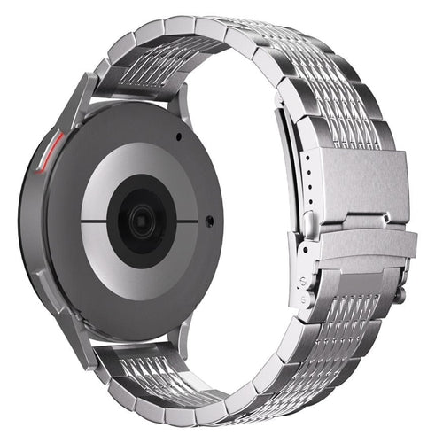 Bracelet luxe à maillons acier Huawei Watch GT 5 Pro 46mm (argent)