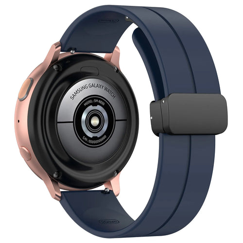 Bracelet silicone avec boucle Coros Apex 2 (bleu foncé)