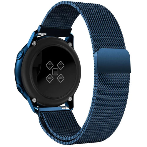 Garmin Vivoactive 4 Milanese Strap (Blue)