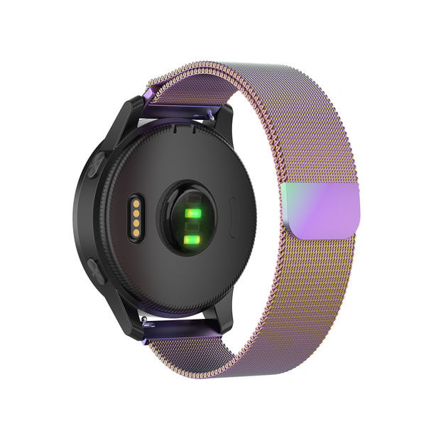 Bracelet milanais Garmin Forerunner 255s (arc en ciel)