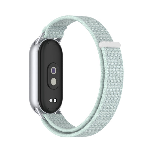 Bracelet nylon moderne Xiaomi Smart Band 8 (cyan)