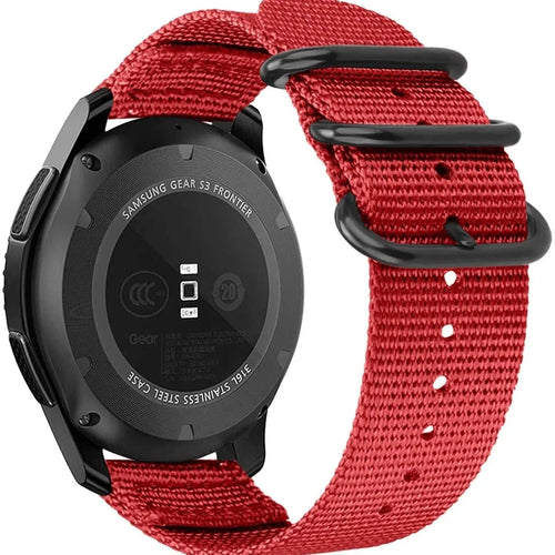 Bracelet nylon avec boucle Suunto Vertical 2 (rouge)