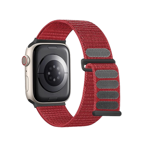 Bracelet nylon Apple Watch Ultra (rouge)