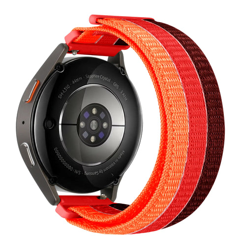 Bracelet nylon triple Garmin Venu (mélange de rouge)