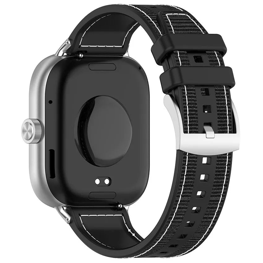 Bracelet nylon hybride Xiaomi Smart Band 8 Pro (noir)