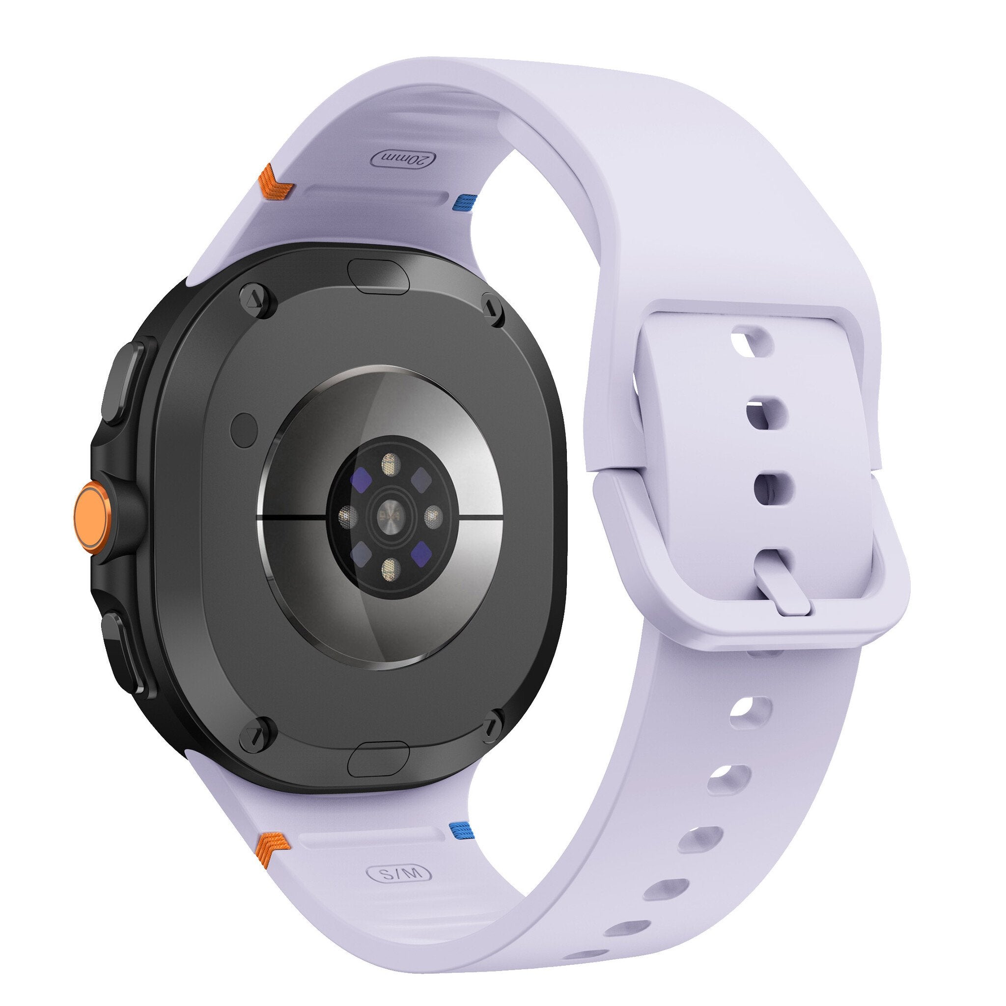 Samsung Galaxy Watch 9 - 40mm Silicone Strap (Light Purple)