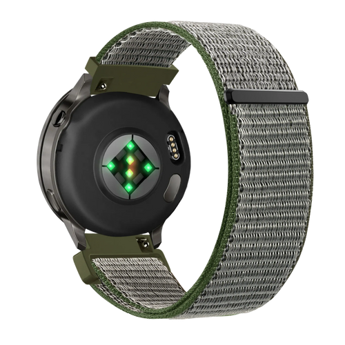 Bandz Bracelet nylon Loop Garmin Venu (olive)