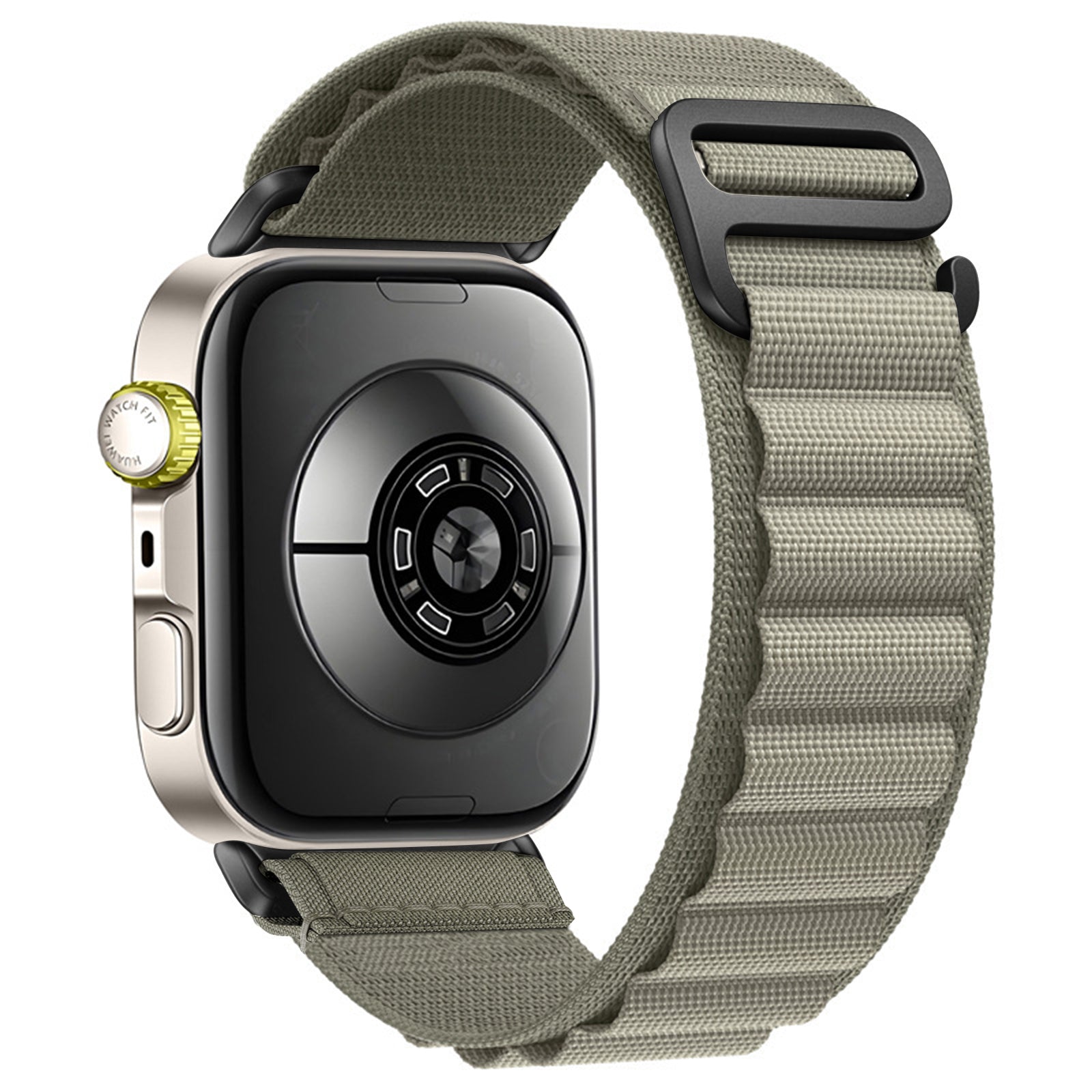 Bracelet Alpine nylon Huawei Watch Fit 5 (vert olive)