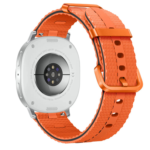 Samsung Galaxy Watch 9 - 44mm Silicone Active Strap (Orange)