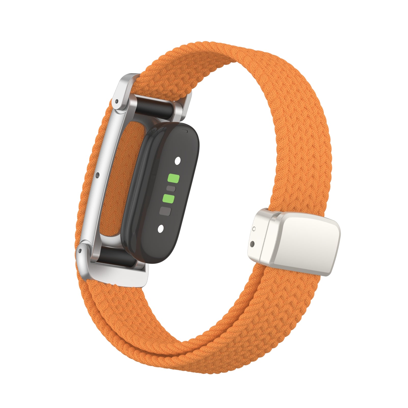 Bracelet tressé avec boucle en D Fitbit Air (orange)