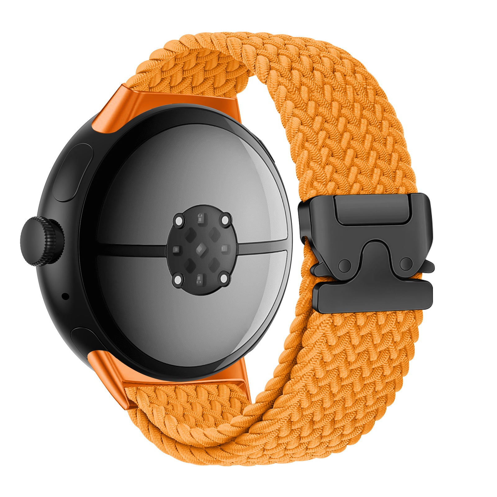 Bracelet tressé à maillons-P Google Pixel Watch 3 - 45mm (orange)