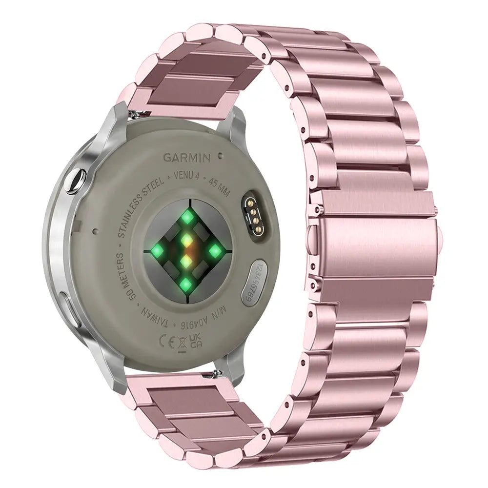 Bracelet acier Garmin Forerunner 70 (rose)