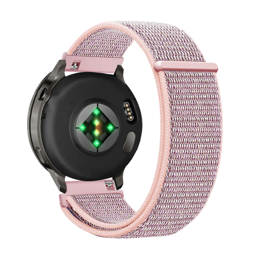 Bandz Bracelet nylon à boucle Garmin Approach J1 (rose)
