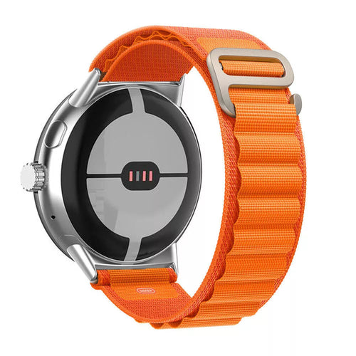 Bracelet Alpine nylon Google Pixel Watch 5 - 45mm (orange)