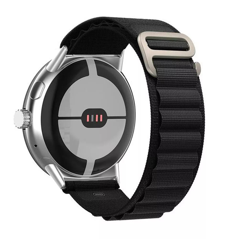 Google Pixel Watch 5 - 41mm Alpine Nylon Strap (Black)