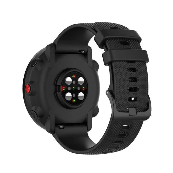 Bracelet silicone 'Premium' Coros Apex 2 Pro (noir)