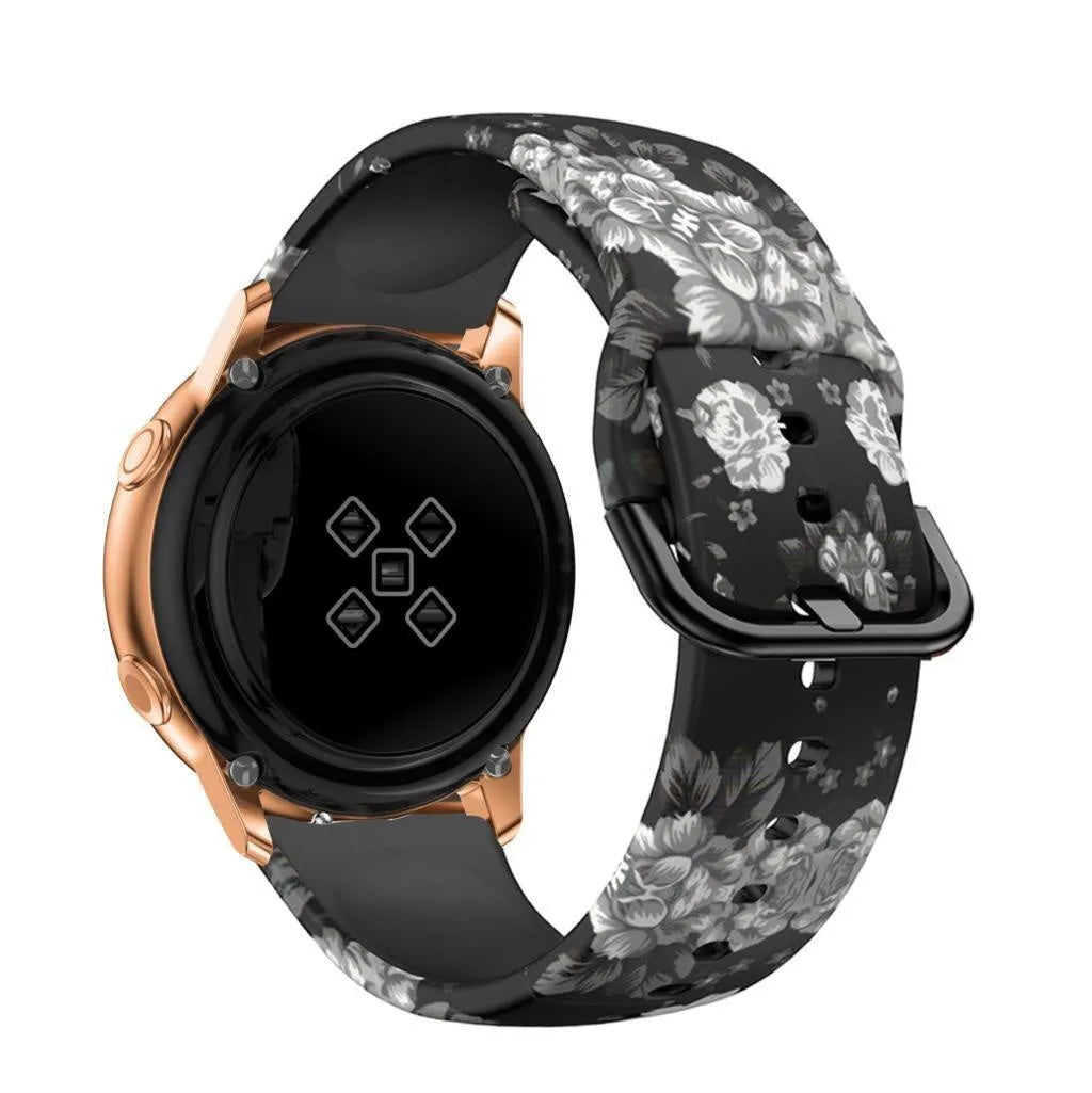 Bracelet 'Fleur Gris' Amazfit Bip 3 (Pro)