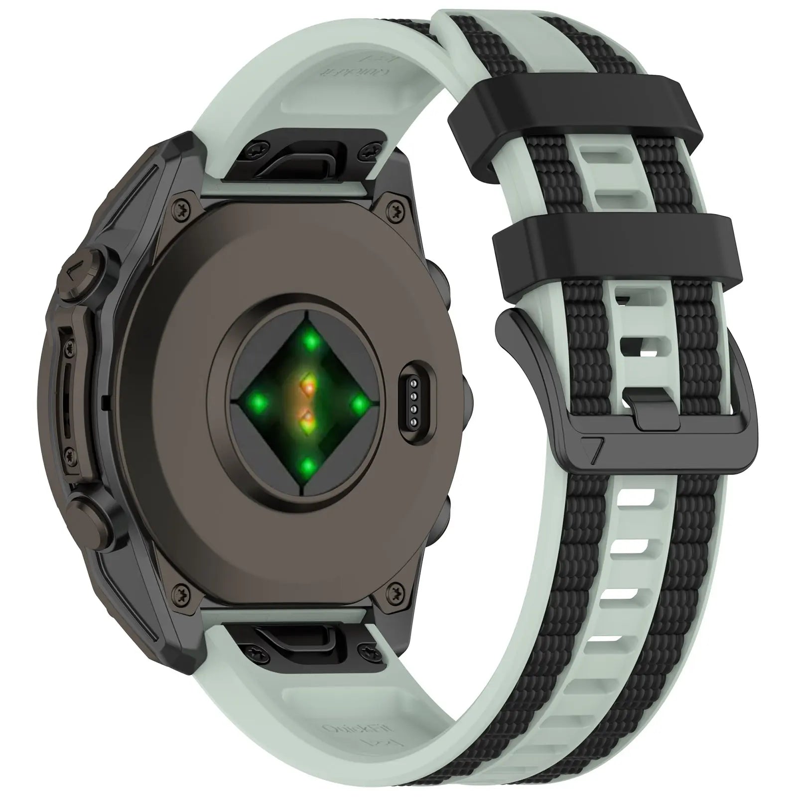 Bracelet sport grain Garmin D2 Mach 1 (menthe/noir)