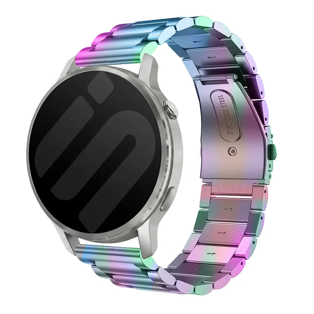 Bracelet acier Garmin Forerunner 70 (arc-en-ciel)